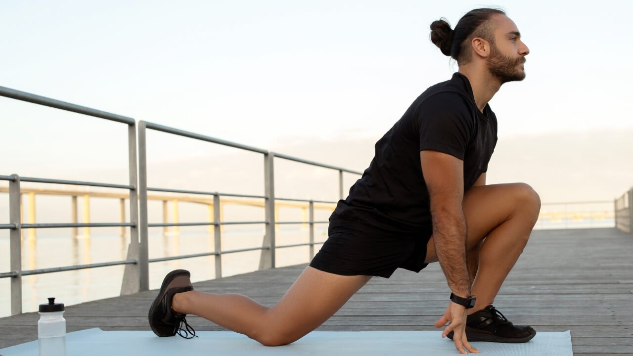 high kneeling exercise