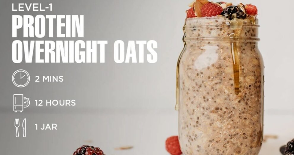 protein overnight oats