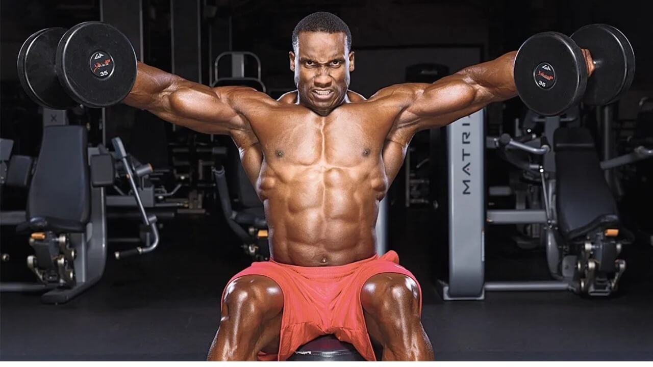 bent over lat raises