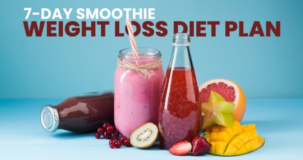 7 day smoothie weight loss diet plan