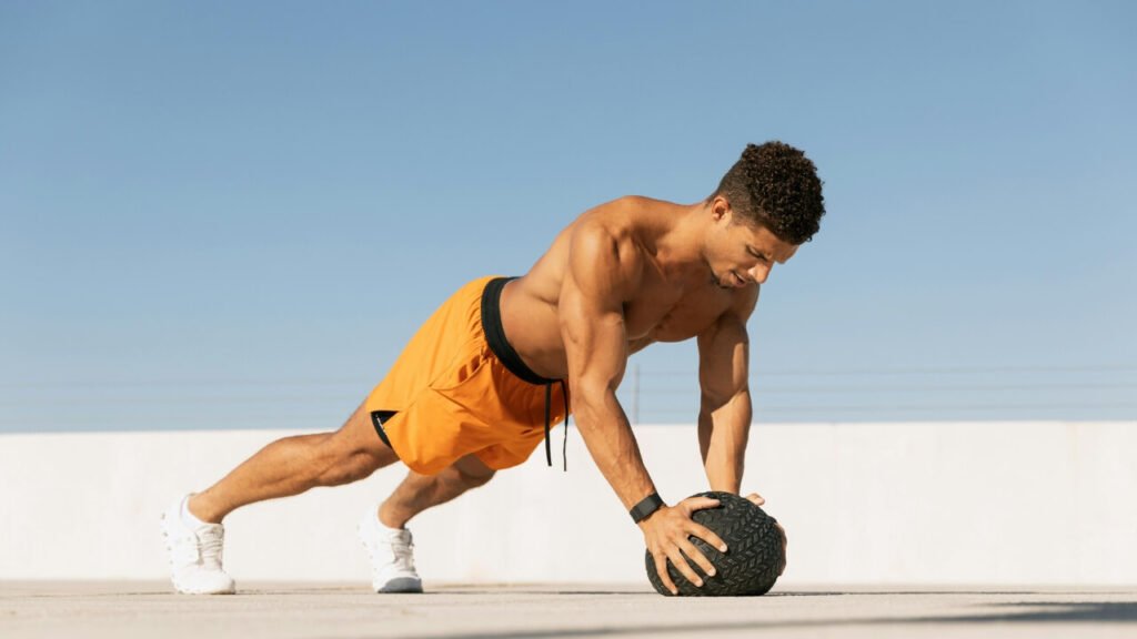 Ab exercises with Medicine Ball