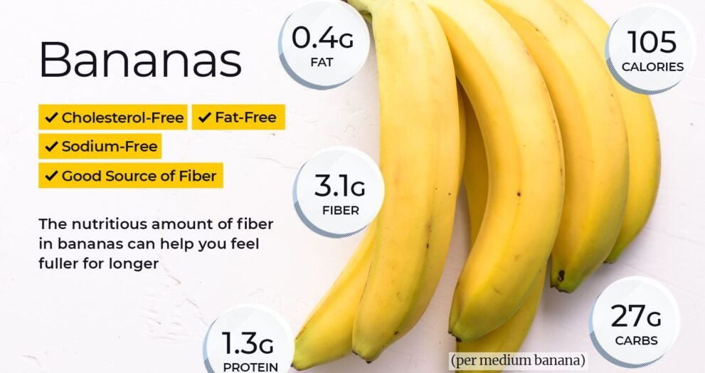 how much protein does 1 banana