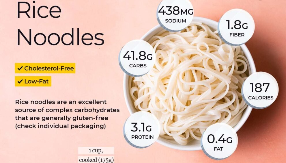 rice pasta nutrition