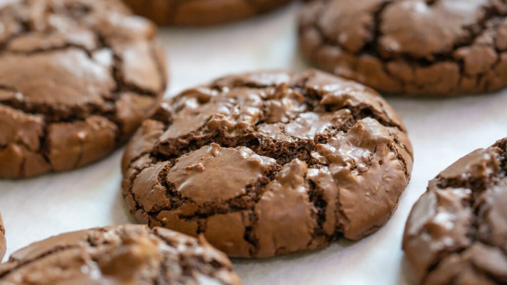 2 ingredient healthier chocolate cookies