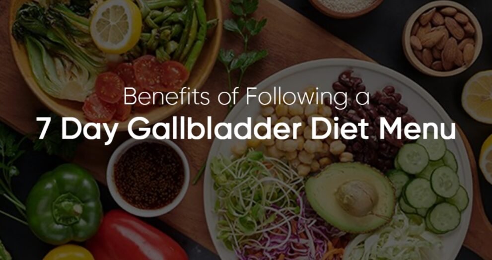 7 day gallbladder diet menu