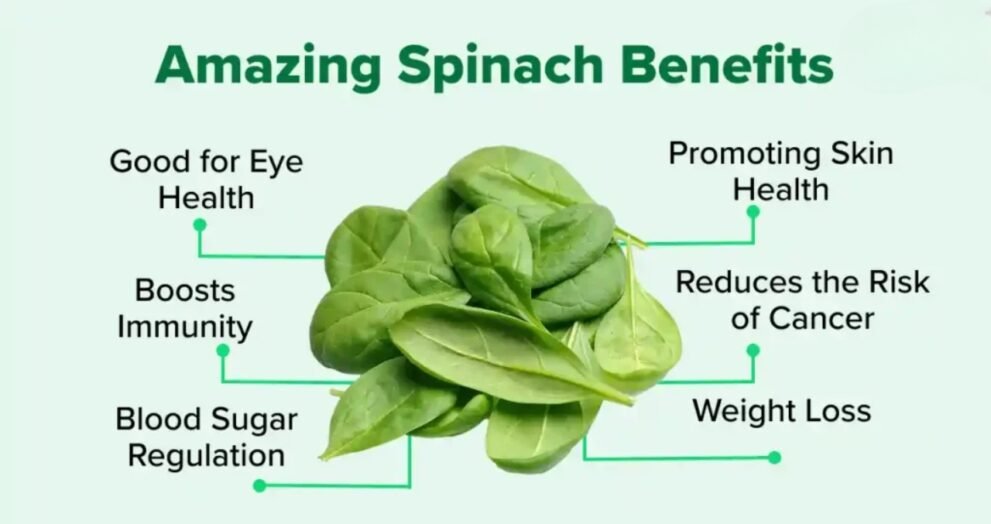 spinach health benefits