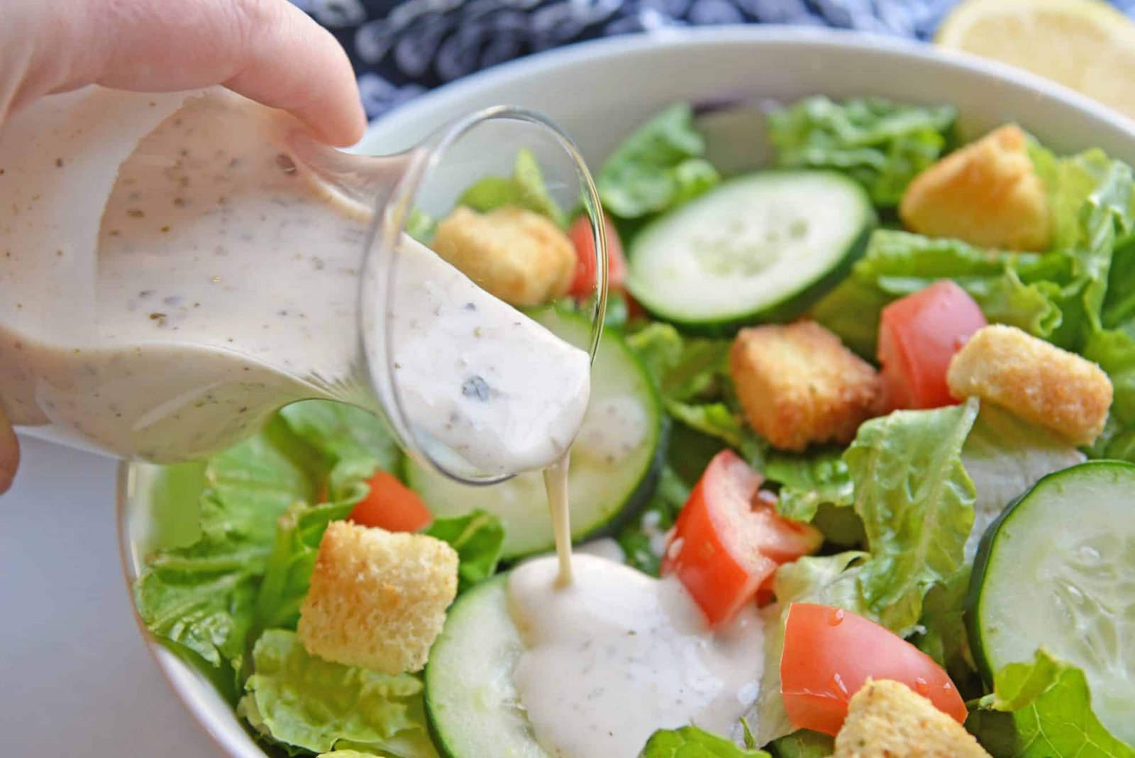 Creamy Greek Salad Recipe
