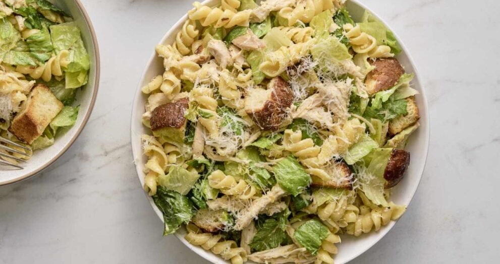 Caesar Pasta Salad Recipe