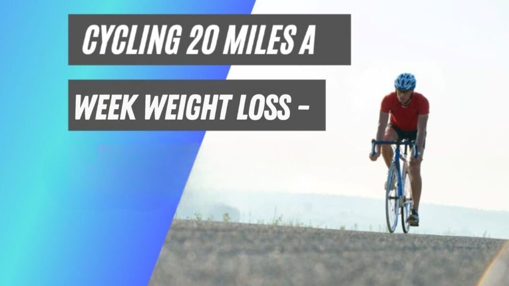 cycling 70 miles a week weight loss