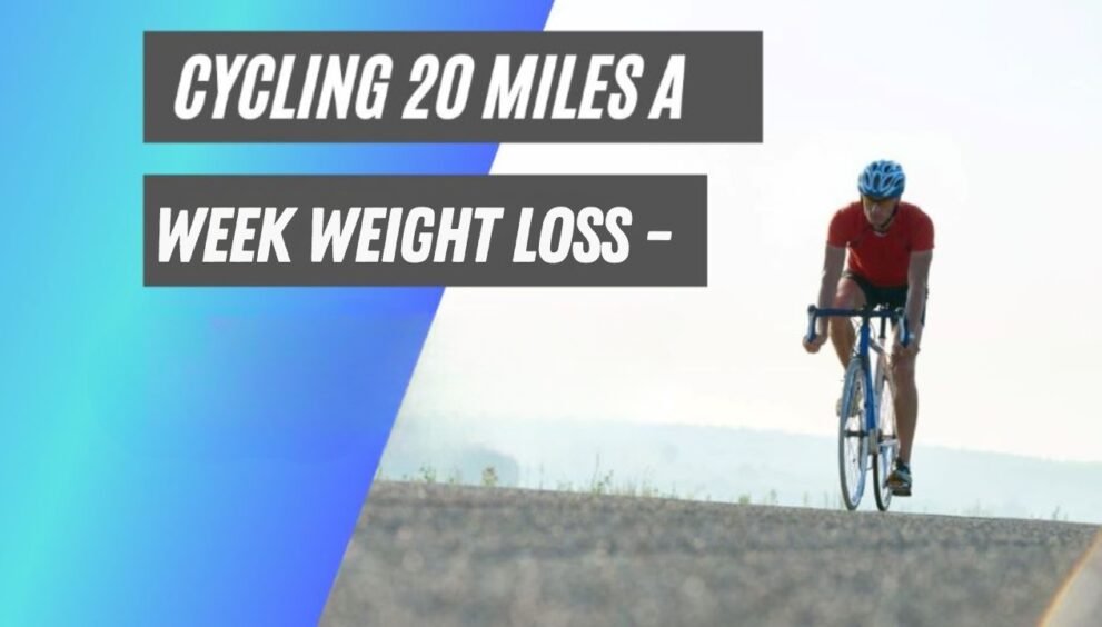cycling 70 miles a week weight loss