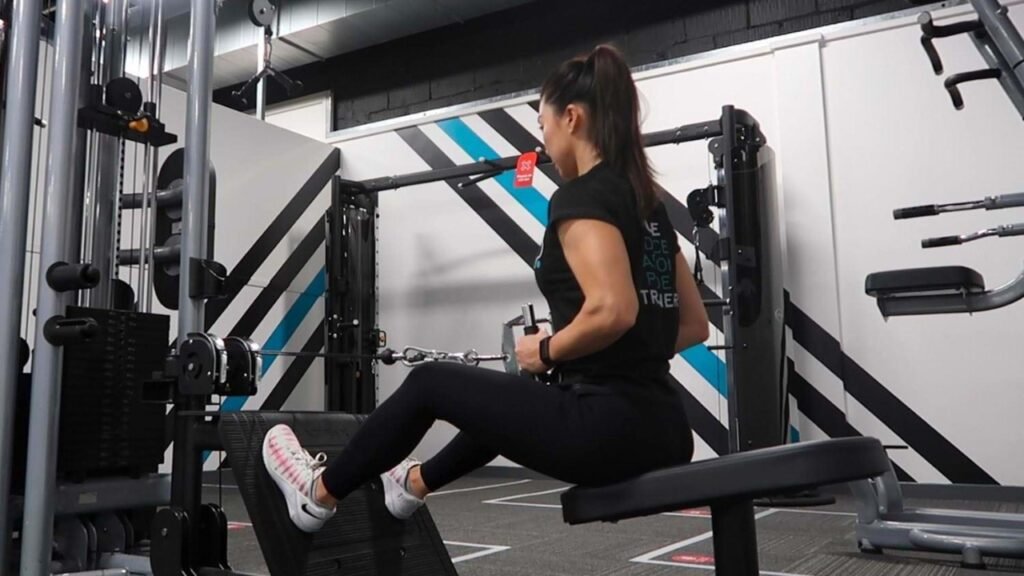 back exercise machine
