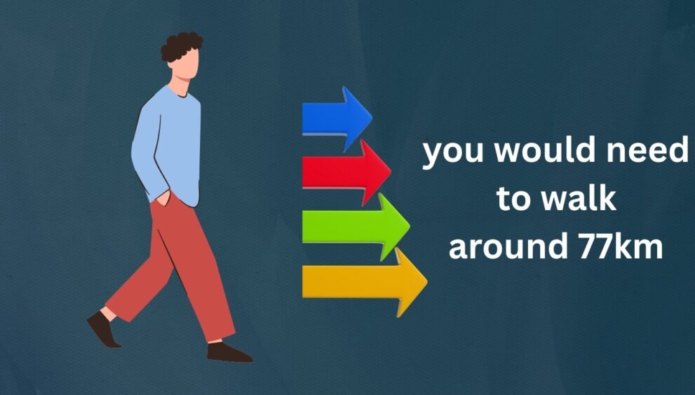 Walking to Lose Weight Chart (kg)