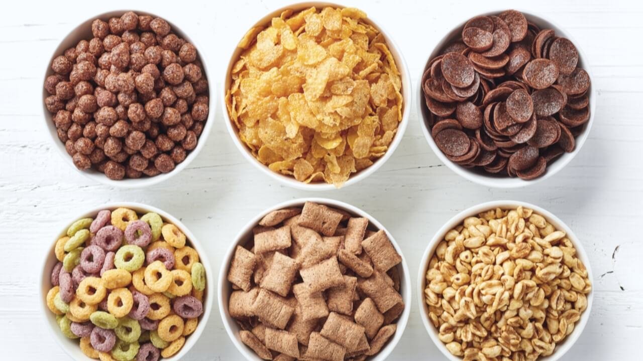 types of cereals