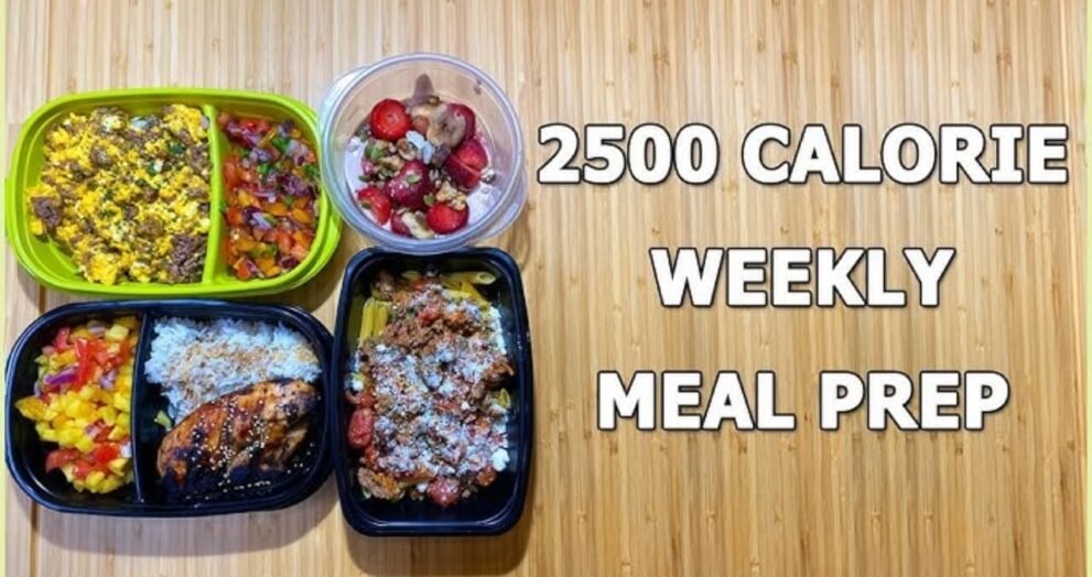 2500 Calorie Meal Plan