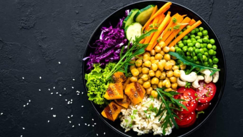 vegetarian plate