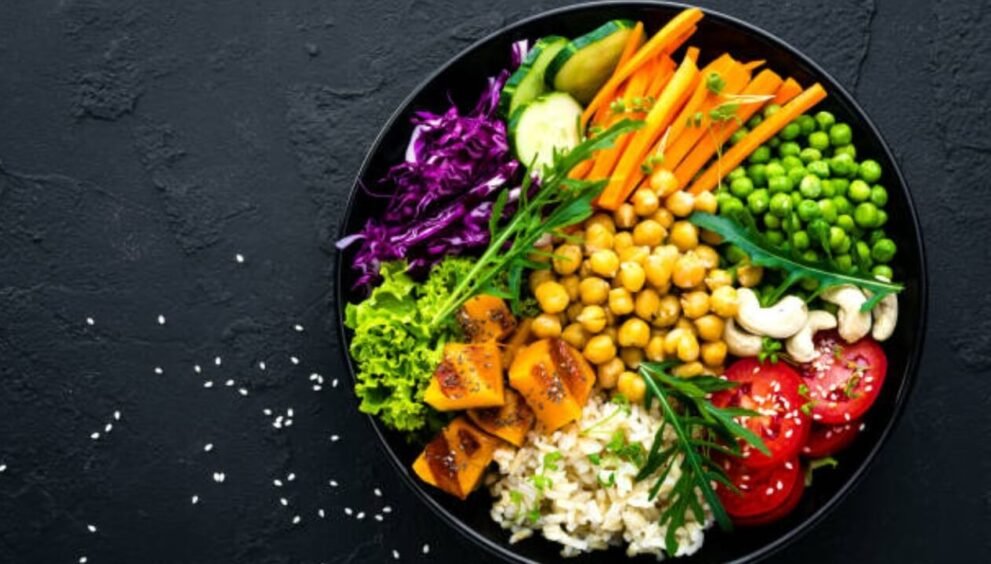 vegetarian plate